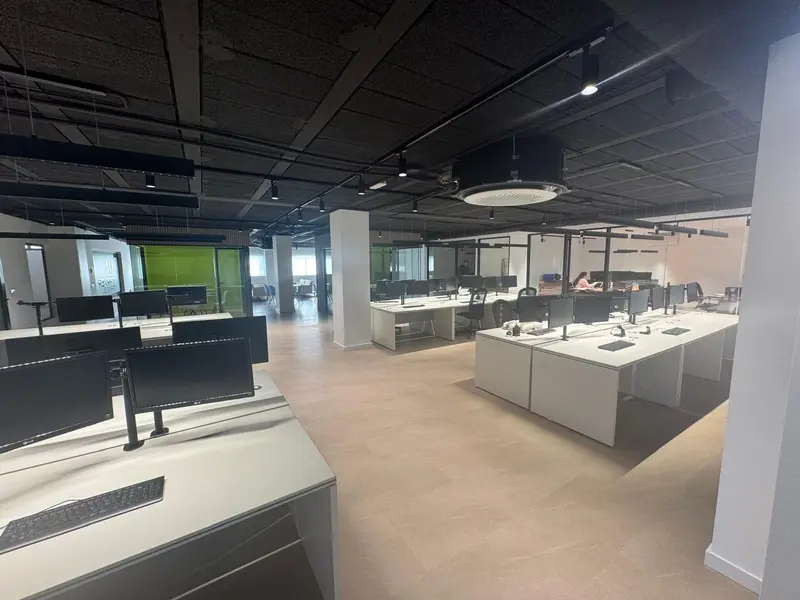 Oficina de planta abierta