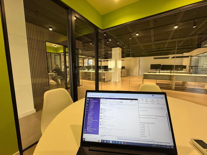Sala de reuniones para consultas confidenciales